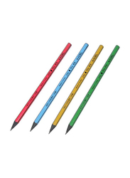 Adel 72-Piece Blacklead Pencil Set, ALPE2052163000, Pink/Yellow/Blue/Green