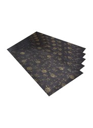 FIS Gift Wrapping Paper, 20-Sheets, 35GSM, 70 x 50cm, FSGF11, Black