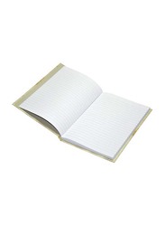 Light 5 Piece Hard Cover Notebook, Single Line, 10 x 8 inch, 100 Sheets, LINB1081808, Yellow