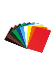 Folia Ungummed Glossy Paper, 50 Piece, 35 x 50cm, FOCH7100, Multicolour
