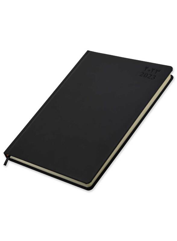

FIS 2023 Arabic/English Diary, 384 Sheets, 70 GSM, A4 Size, FSDI45AE23BK, Black