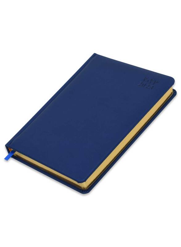 

FIS 2023 Arabic/English Golden Diary, 384 Sheets, 70 GSM, A5 Size, FSDI19AEG23BL, Blue