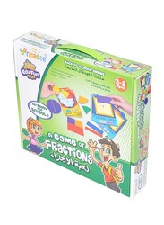 FIS Sarmadee A Game of Fractions, 98 Pieces, 3+ Years, SAEDHM6906, Multicolour