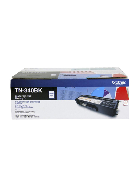 

Brother TN-340BK Black Toner Cartridge