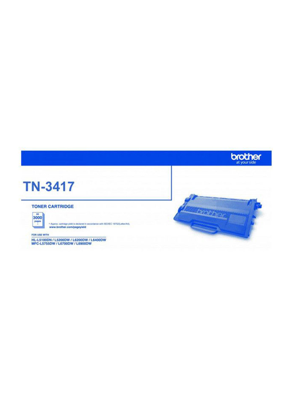 

Brother TN-3417 Black Toner Cartridge