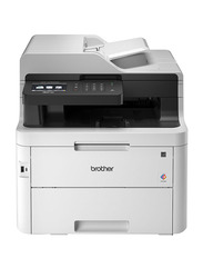 Brother MFC-L3750CDW Color LED All-in-One Printer, Black/White