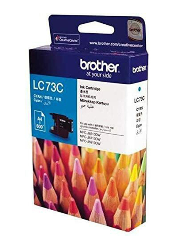 

Brother LC-73C Cyan Ink Cartridge