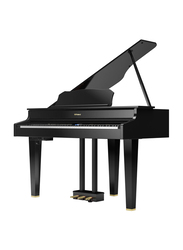 Roland GP-607 Digital Piano, 88 Keys, Polished Ebony Black
