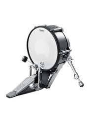 Roland KD-140 V-Kick Trigger Pad, Silver/Black