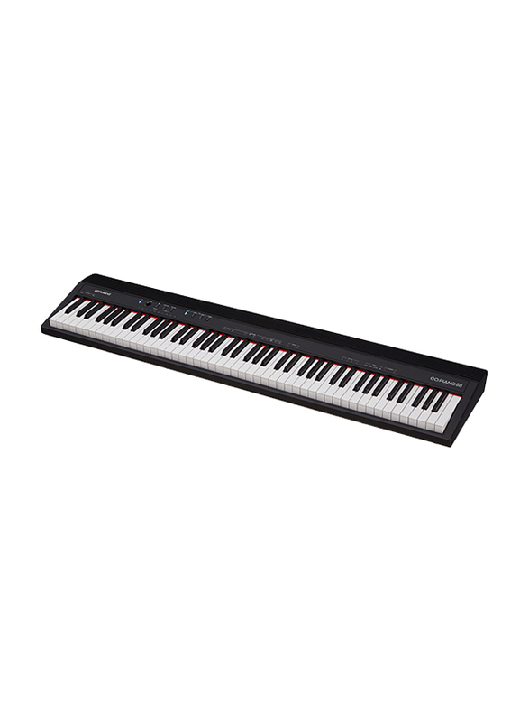Roland GO-88P Home Digital Piano, 88 Keys, Black