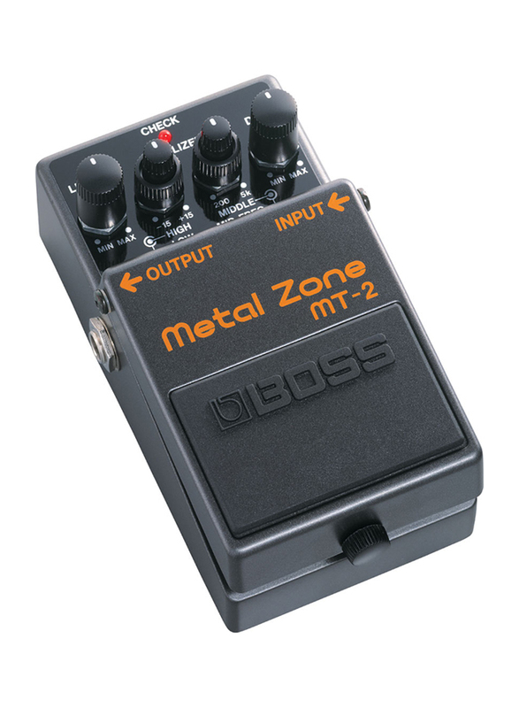 Boss MT-2 3A Effect Metal Zone Pedal, Black