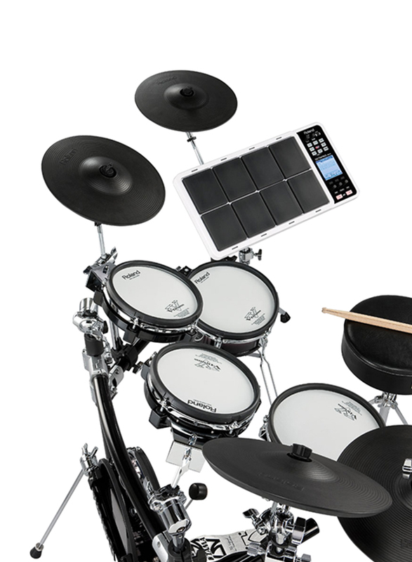 Roland SPD-30 Octapad-Total Percussion Pad, White/Black