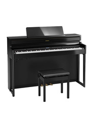 Roland HP704-PE Digital Piano, 88 Keys, Polished Ebony