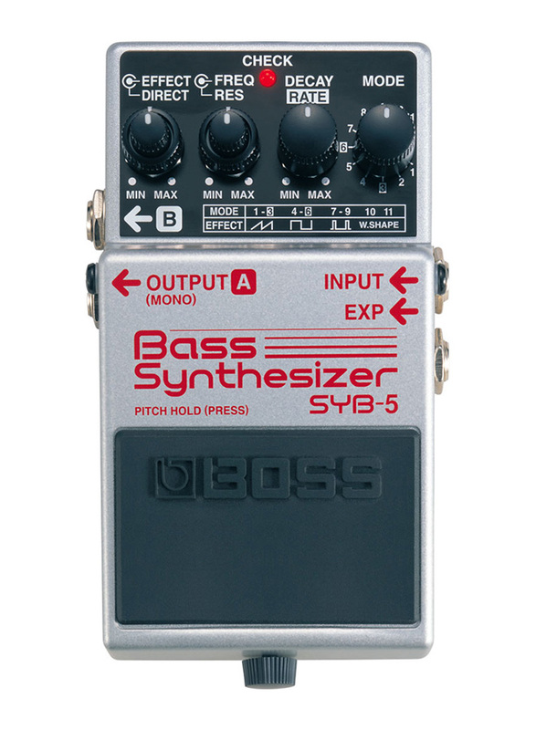 

Boss SYB-5 Bass Synthesizer, Grey/Silver