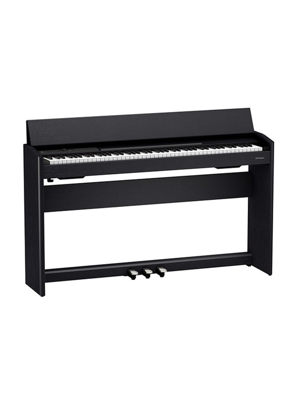 Roland F701-CB Digital Piano, 88 Keys, Contemporary Black