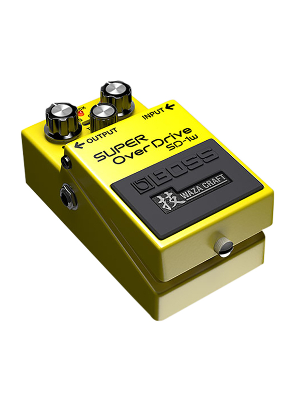 

Boss SD-1W Waza Craft Super Overdrive Pedal, Yellow