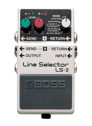 Boss LS-2 Line Selector Pedal, Off White