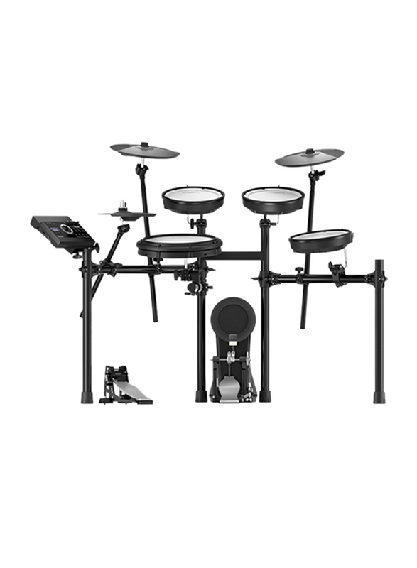 Roland TD-17KV+MDS-Com Drums Electronic Drum Kit, Black/White