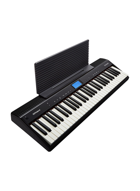Roland GO-61P Digital Piano, 61 Keys, Black