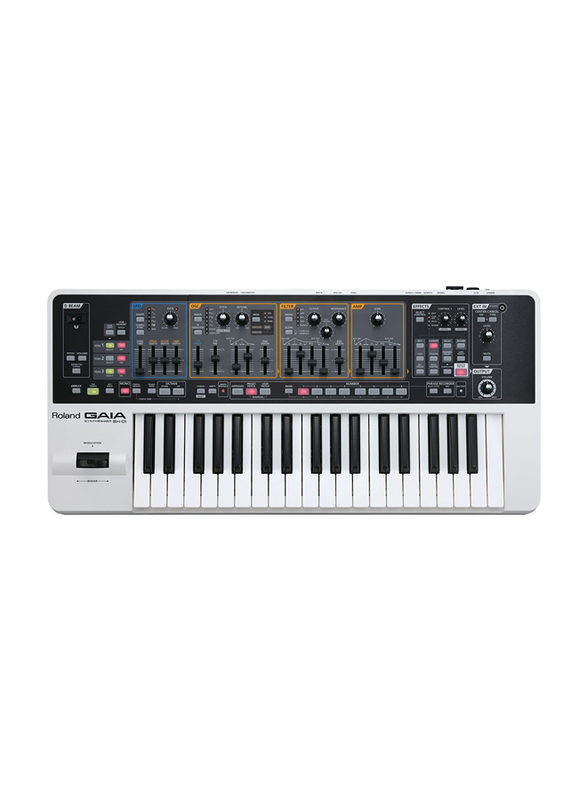 

Roland GAIA SH-01 Synthesizer, 37 Keys, White