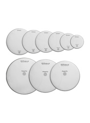 Roland MH2 Series PowerPly Mesh Head Set, 9 Piece, Clear