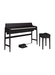 Roland Kiyola KF-10-KSB Digital Piano, 88 Keys, Sheer Black