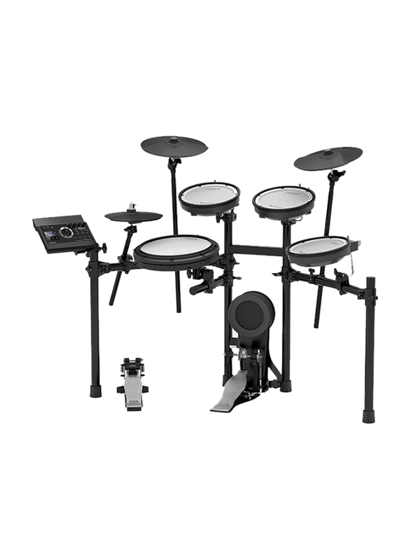 

Roland TD-17KV+MDS-Com Drums Electronic Drum Kit, Black/White
