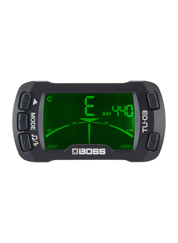 

Boss TU-03 Clip-On Chromatic Tuner with Color Display, Black