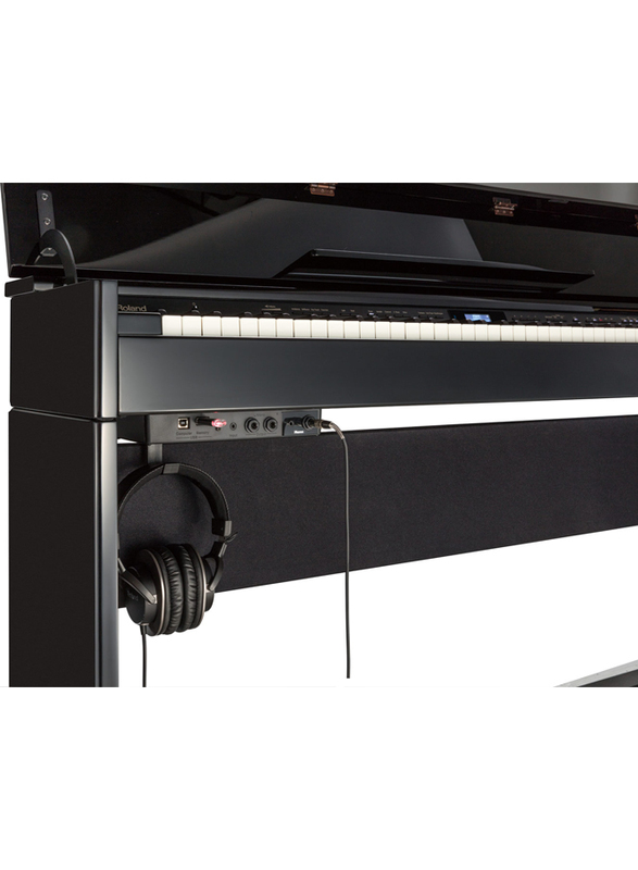 Roland DP-603 Digital Piano, 88 Keys, Polished Ebony Black