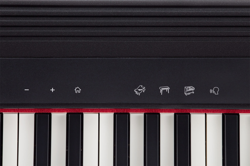 Roland GO-61P Digital Piano, 61 Keys, Black