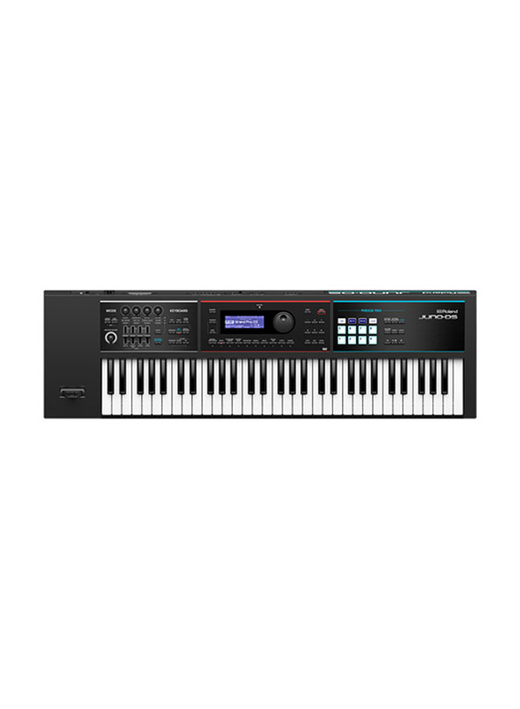 

Roland JUNO-DS61B Synthesizer, 61 Keys, Black