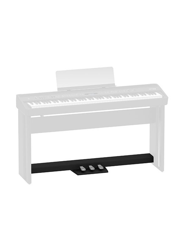 Roland KPD-90-BK Digital Piano Three Pedal Unit, Black