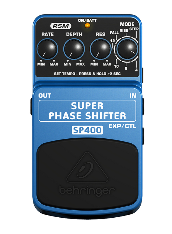 

Behringer SP400 Super Phase Shifter Effects Guitar Pedal, Multicolour