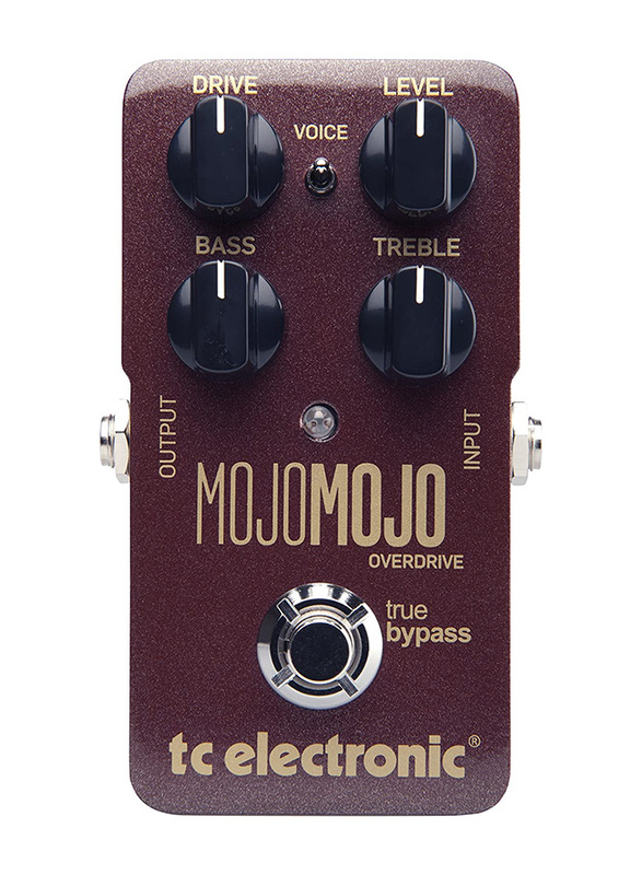 

TC Electronic MojoMojo Overdrive Guitar Pedal, Brown