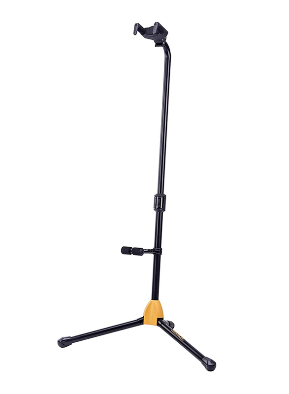 

Hercules GS412B Auto Grip System Single Guitar Stand, Black