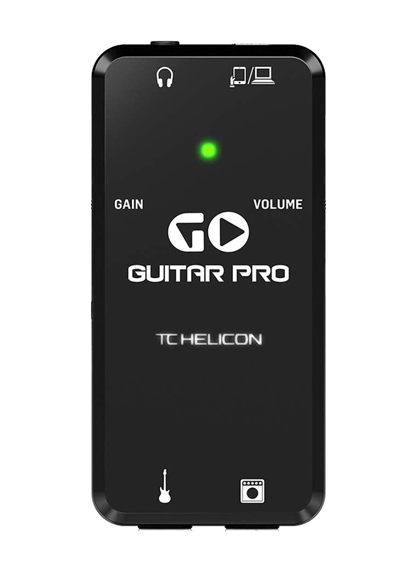 

TC Helicon Go Guitar Pro High-Definition Guitar Interface For Mobile Devices, Black