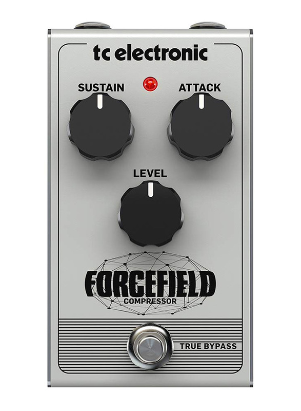 

TC Electronic Force Field Analog Compressor Effects Guitar Pedal, White