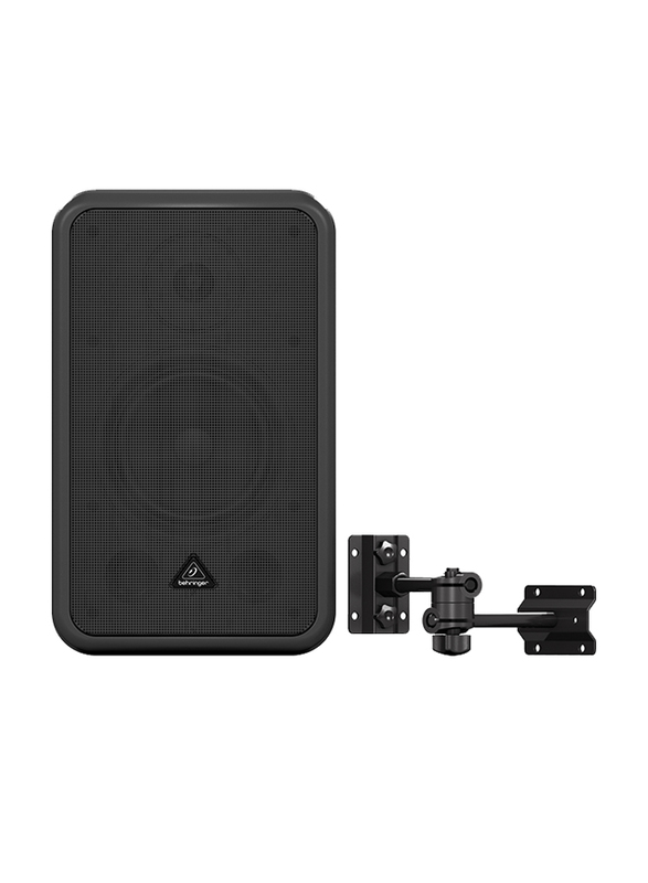 

Behringer CE500ABK Speaker Powered Wall Mount 1x5.5" 80W Peak 2 Way Plastic Body with Wall Bracket, Black