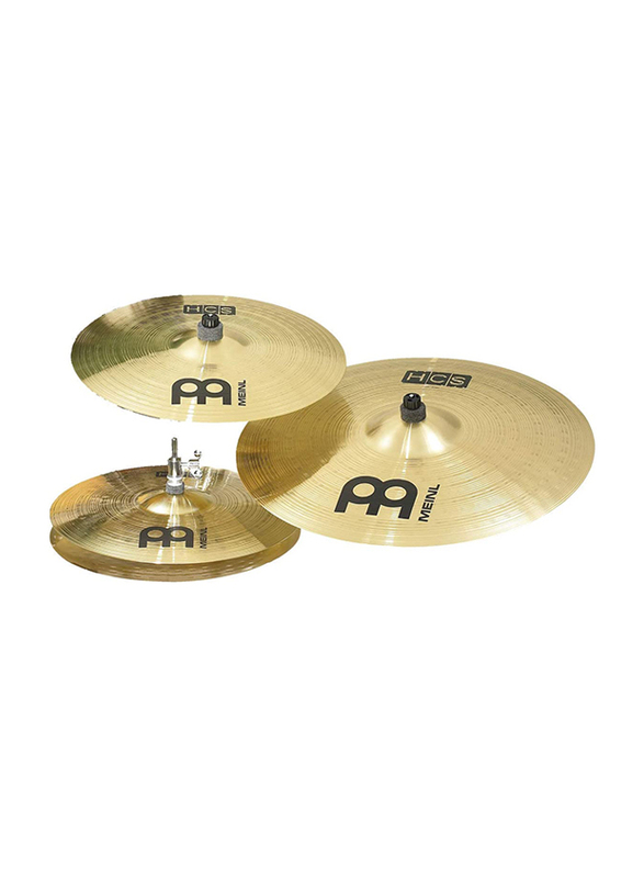 

Meinl HCS14162010 Complete Brass Cymbal Set Up, Gold