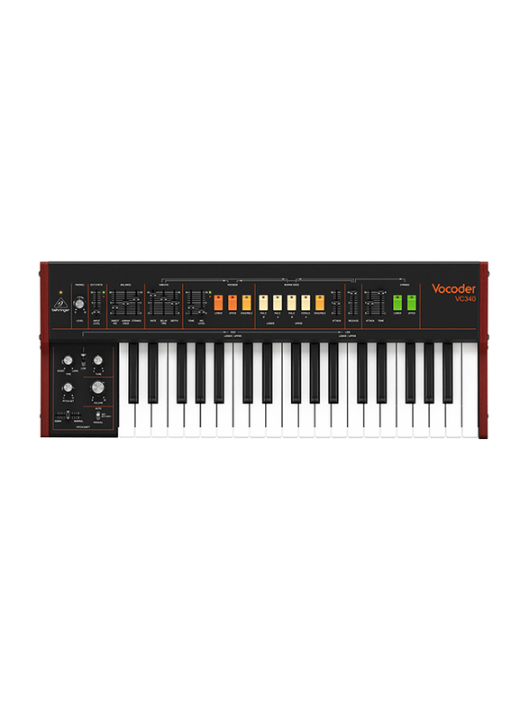 

Behringer Authentic Analog Vocoder for Human Voice and Strings Ensemble Sounds from the 80's, VC340, Black