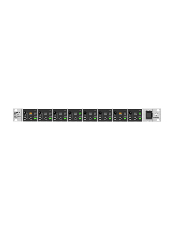 

Behringer Professional Mains/Phantom Powered 8 Channel DI-Box, DI800, White