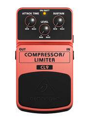 Behringer CL9 Compressor/Limiter Classic Effects Guitar Pedal, Multicolour