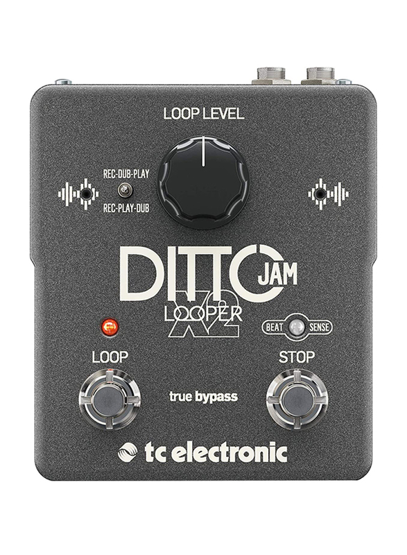 

TC Electronic Ditto X2 Guitar Looper Effects Guitar Pedal, Black