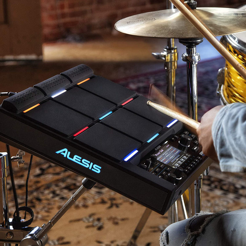 Alesis Strike Multipad Percussion Pad with Sampler and Looper, Black