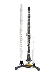 Hercules DS543BB Flute, Clarinet & Piccolo Stand, Black