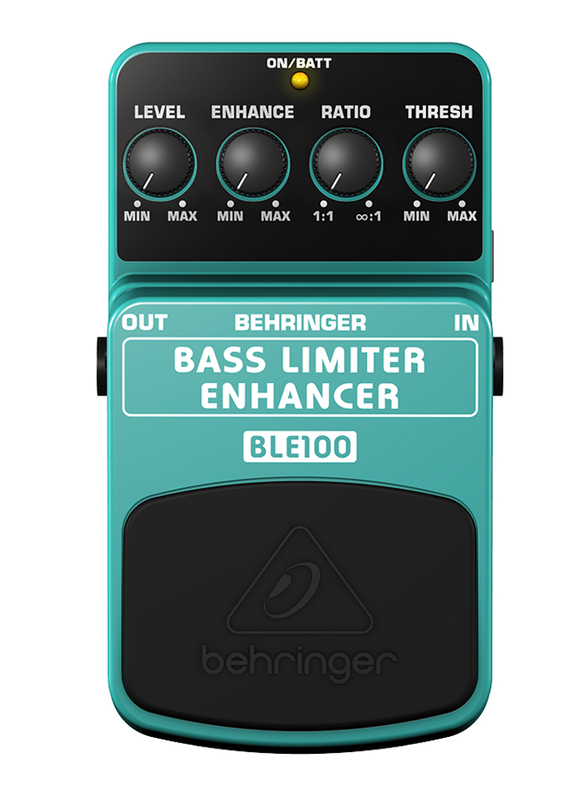 

Behringer BLE100 Bass Limiter Enhancer Effects Guitar Pedal, Multicolour
