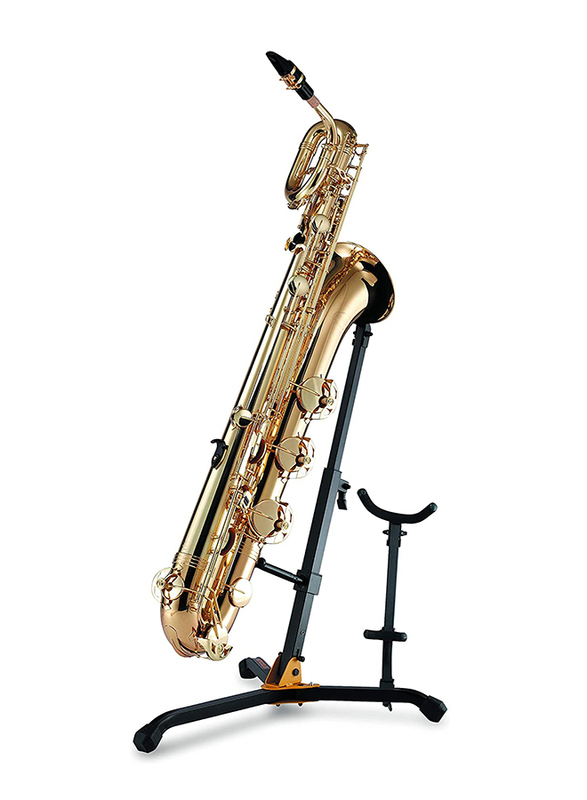 Hercules DS536B Bartione, Alto & Tenor Saxophone Stand, Black
