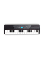 Alesis Recital Pro Digital Piano with Hammer-Action Keys, 88 Keys, Black