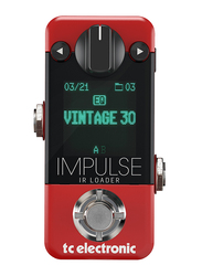 TC Electronic Electric Guitar Single Effect, Impulse IR Loader, Red/Black