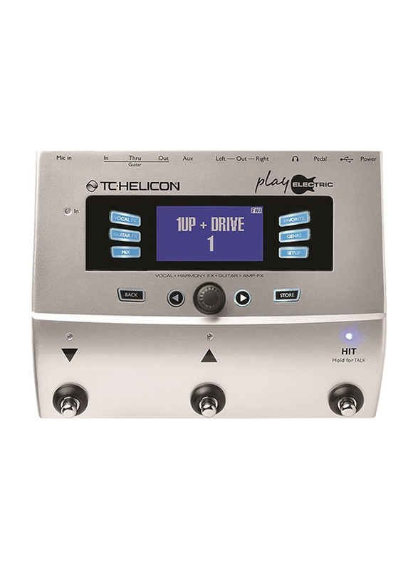 

TC Helicon Play Electric Vocal and Guitar Effect Pedal, Multicolour